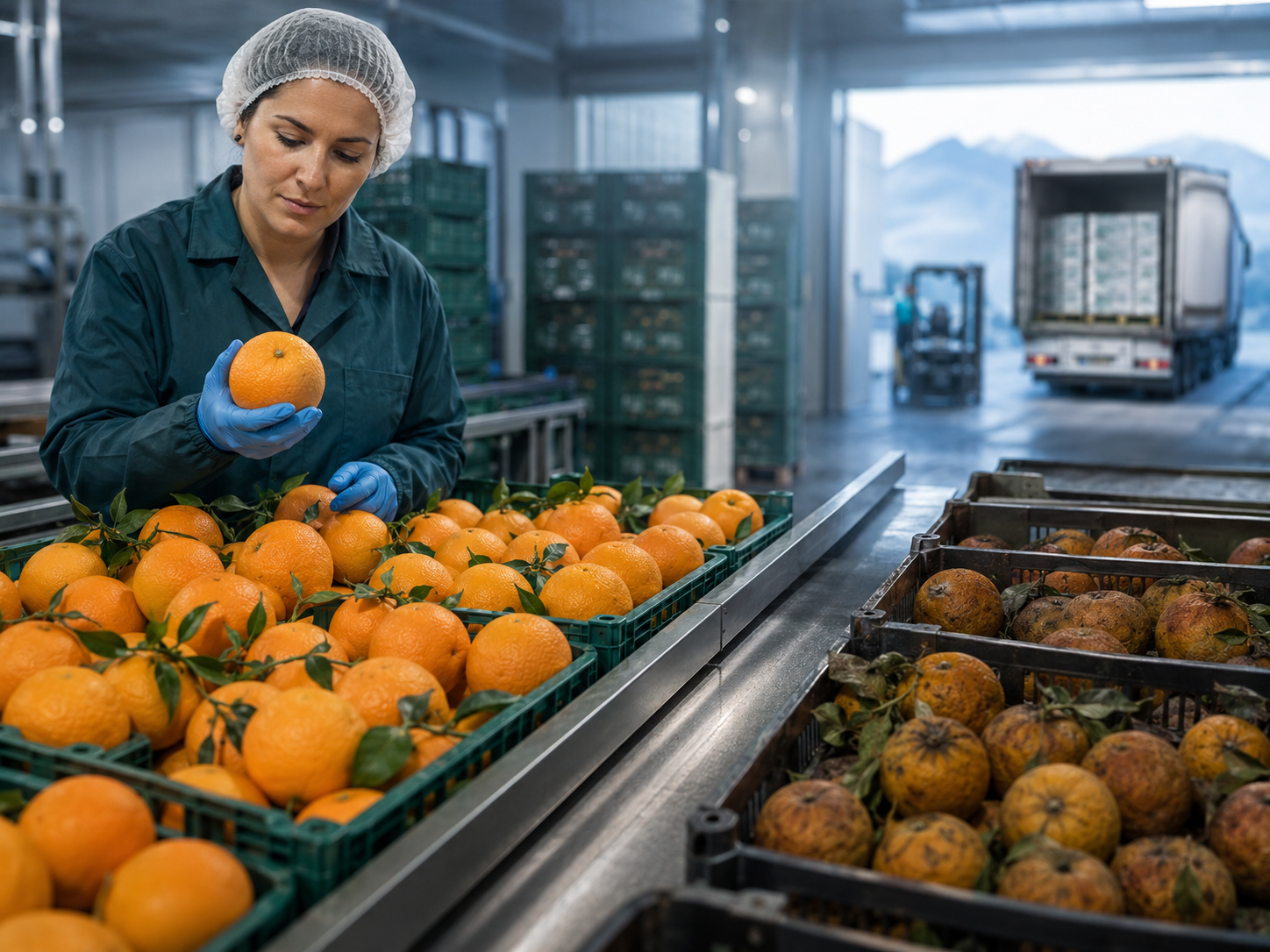 La postcosecha protege a la fruta